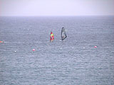 Windsurfer vor Playa de las Cucharas